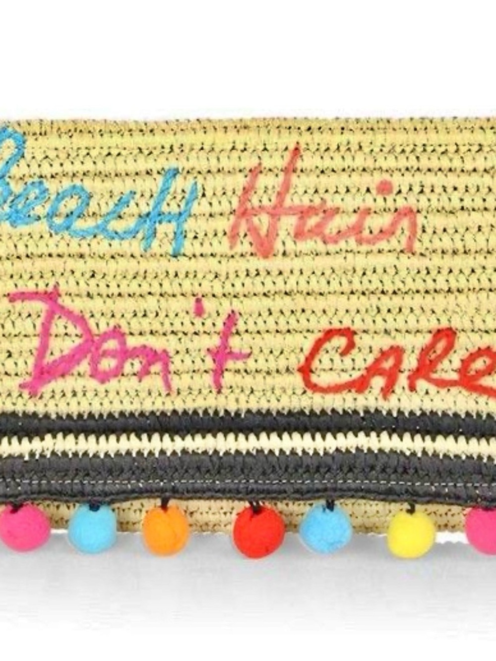 Beach Hair Don’t Care clutch